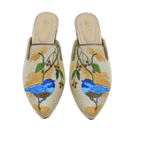 Canary Crest Mules
