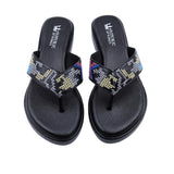 Geometric Sentinel Sandals