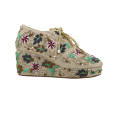 Heirloom Gold Vine Embroidered Pumps