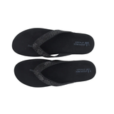 Essential Black Comfort Chappals