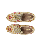 Golden Regalia Embroidered Pumps