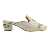 Canary Crest Mules