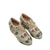 Heirloom Gold Vine Embroidered Pumps