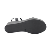 Glitter Buckle Wedges