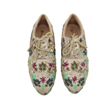 Heirloom Gold Vine Embroidered Pumps