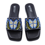 Shadow Mosaic Sandals