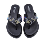 Geometric Sentinel Sandals