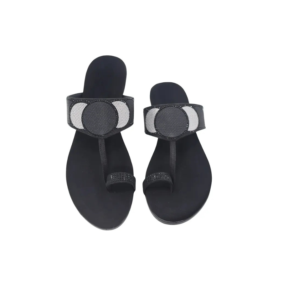 Midnight Shine Chappals