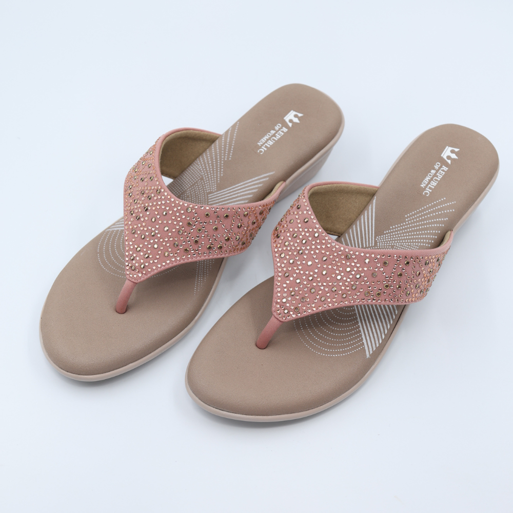 Peach Blush Slides