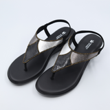 Onyx Charm Sandals