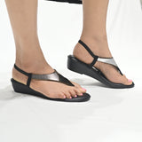 Onyx Charm Sandals
