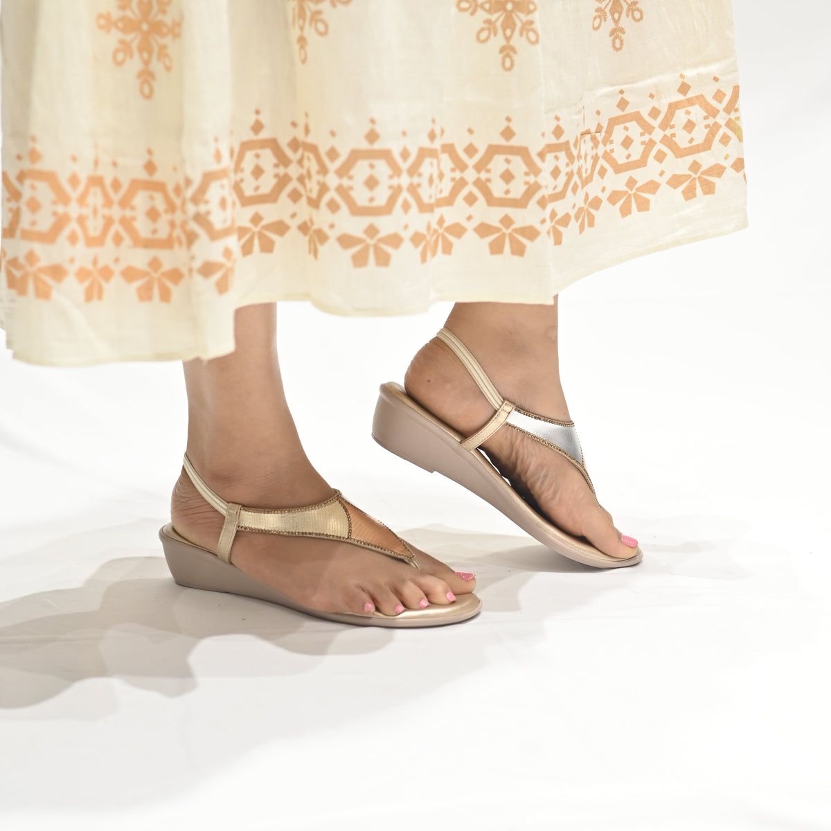 Rose Glow Sandals