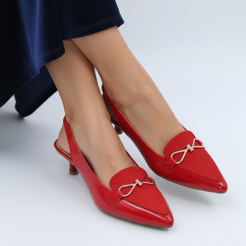 Scarlet Siren Slingbacks